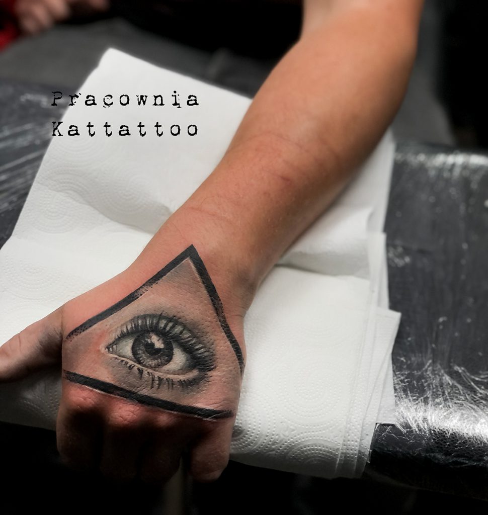 tatuaż oko