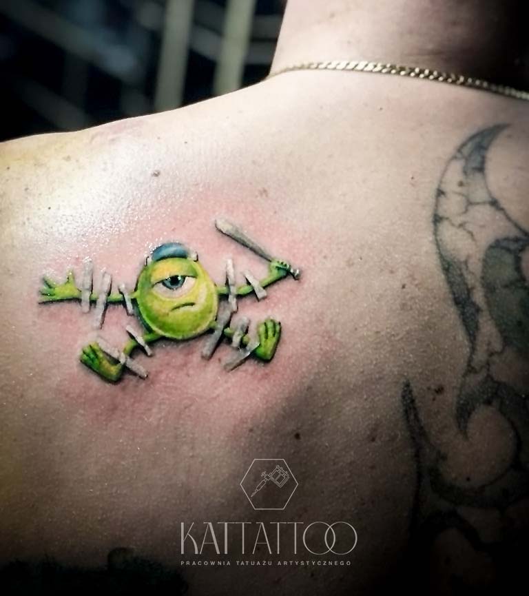 Tatuaż potwory