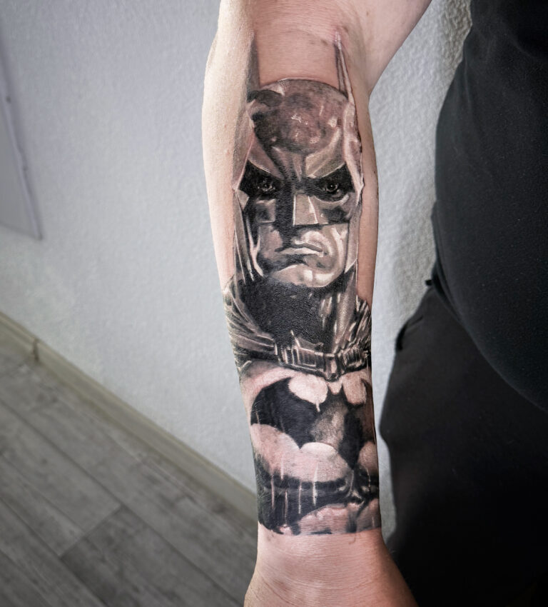 batman tatuaz szczecinek studio kattattoo